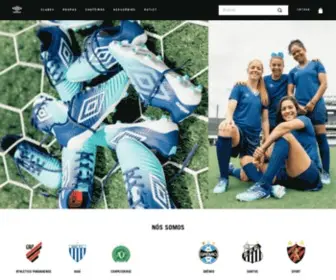 Umbro.com.br(Umbro Brasil) Screenshot