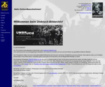 Umbruch-Bildarchiv.de(Startseite des Umbruch) Screenshot