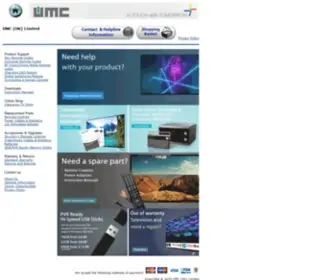 UMC-Uk.co.uk(Product Support) Screenshot