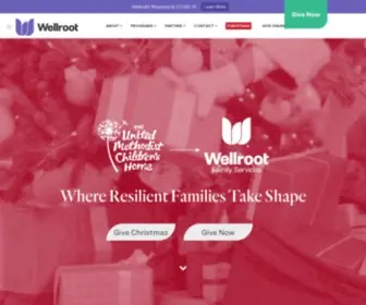 Umchildrenshome.org(Wellroot Family Services) Screenshot