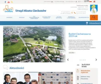 Umciechanow.pl(Urząd) Screenshot