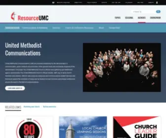 Umcom.com(United Methodist Communications) Screenshot