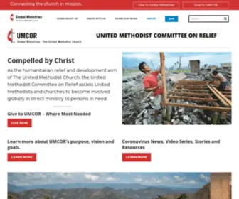Umcor.net(Global Ministries) Screenshot