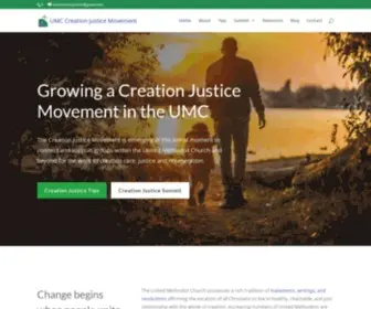 Umcreationjustice.org(  The Creation Justice Movement) Screenshot