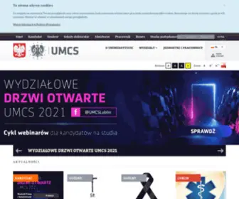 UMCS.eu(Strona) Screenshot