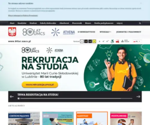 UMCS.pl(Strona) Screenshot