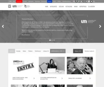 Umed.pl(Uniwersytet Medyczny w Łodzi) Screenshot