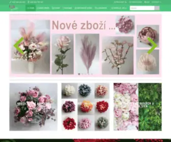 Umelekvetiny.cz(Umělé) Screenshot