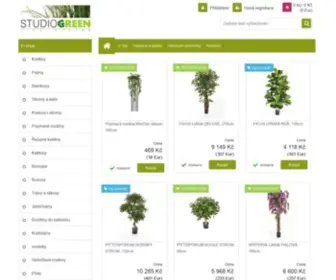 Umelekvetiny.net(Luxusní umělé rostliny) Screenshot