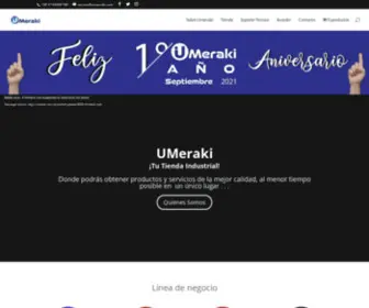 Umeraki.com(Tienda del Mercado Industrial) Screenshot