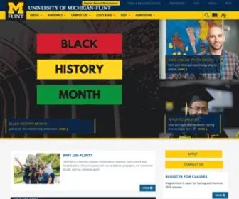 Umflint.edu(University of Michigan) Screenshot