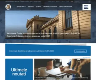 UMF.ro(Universitatea de Medicina si Farmacie "Carol Davila" Bucuresti) Screenshot