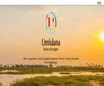 Umfulana.de(Rundreisen mit besonderen Unterkünften) Screenshot