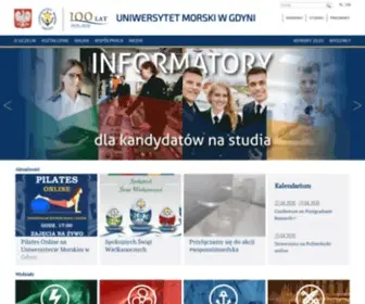 UMG.edu.pl(Uniwersytet Morski w Gdyni) Screenshot