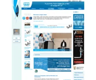 Umgeni.co.za(Umgeni Corporate website) Screenshot