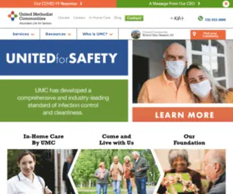 UMH-NJ.org(Assisted Living at United Methodist Communities) Screenshot