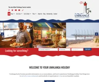 Umhlangatourism.co.za(Visit Umhlanga & savour the ambience of a coastal town. Umhlanga Tourism) Screenshot