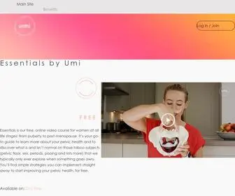 Umi-Health.com(Umi Health) Screenshot