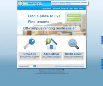 Umichapartments.com(Umichapartments) Screenshot