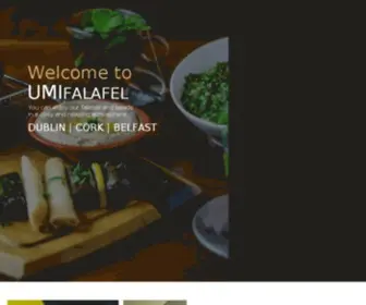 Umifalafel.ie(Order Ireland's best vegetarian and Middle Eastern food online. Our falafel) Screenshot