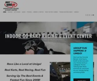 Umigoracing.com(Umigo GoKart Racing & Event Center My title) Screenshot