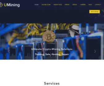 Umining.io(Miner Hosting) Screenshot