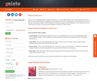 Uminto.com(Free Games) Screenshot