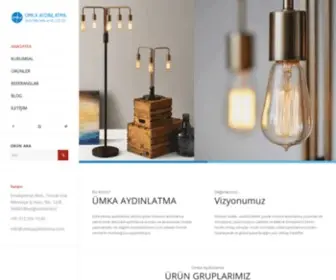 Umkaaydinlatma.com(Ümka) Screenshot