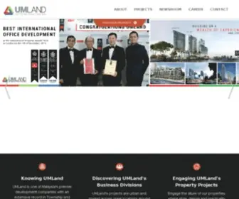 Umland.com.my(Building on A Wealth of Experience And Expertise) Screenshot