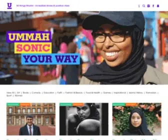 Ummahsonic.com(All things Muslim) Screenshot