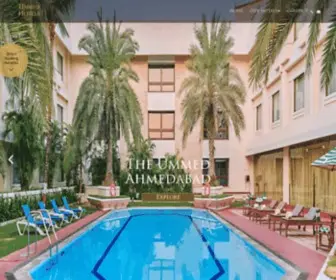 Ummedhotels.com(5 Star Luxury Hotels) Screenshot