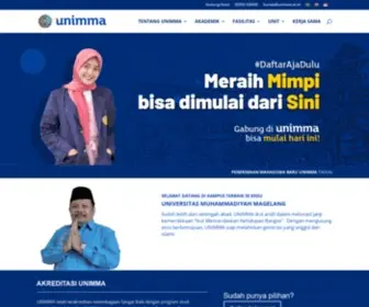 UMMGL.ac.id(Universitas Muhammadiyah Magelang) Screenshot