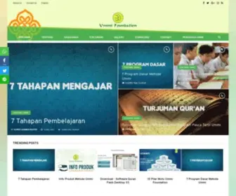 Ummifoundation.org(Ummi Foundation) Screenshot