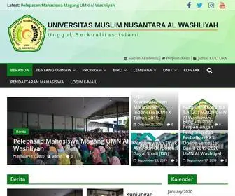 Umnaw.ac.id(Humanis, Mandiri, Islami) Screenshot