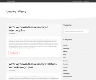 Umowywzory.pl(Umowy i Wzory) Screenshot