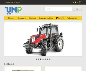 Umpinter.com(Industrial and agricu) Screenshot