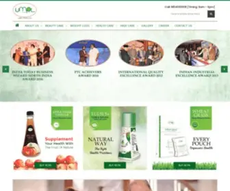 Umplindia.com(UMPL Herbals) Screenshot