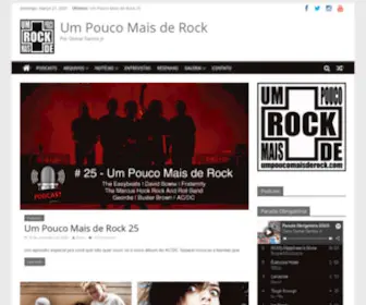 Umpoucomaisderock.com(Um Pouco Mais de Rock) Screenshot