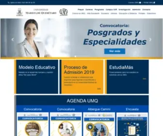 UMQ.edu.mx(Universidad) Screenshot