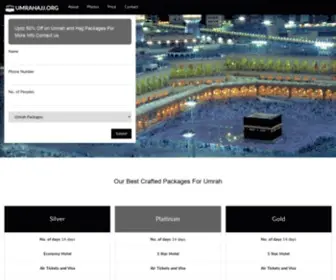 Umrahajj.org(Umrah Packages) Screenshot