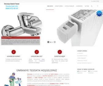 Umraniyetesisat.com(Türkiye’nin Lider Domain & Hosting Markası) Screenshot
