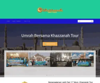 Umrohramadhan.org(Khazzanah Tours Travel) Screenshot