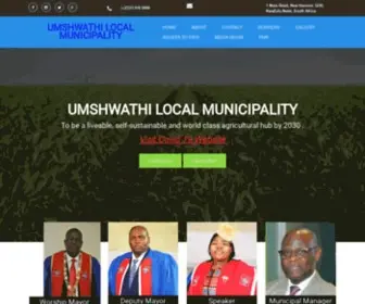 Umshwathi.gov.za(UMshwathi Owethu) Screenshot