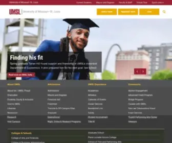 UMSL.edu(University of Missouri) Screenshot