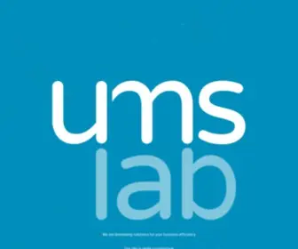 Umslab.com(UMS Lab) Screenshot