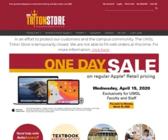 Umsltritonstore.com(The umsl triton store) Screenshot