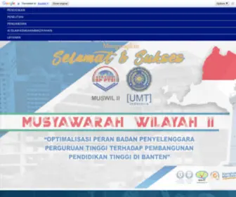 UMT.ac.id(Bertumbuh Menembus Batas) Screenshot