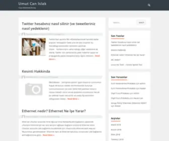 Umutcanislak.com.tr(Cisco) Screenshot