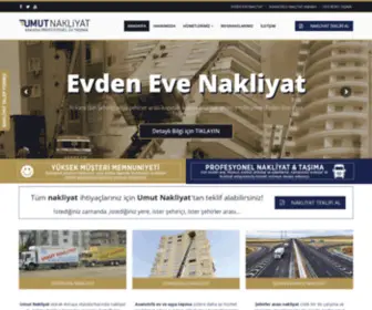 Umutnakliyat.com.tr(Ankara Nakliyat) Screenshot