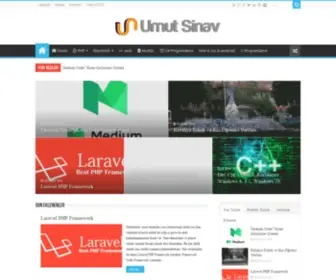 Umutsinav.com(Php Örnekleri) Screenshot